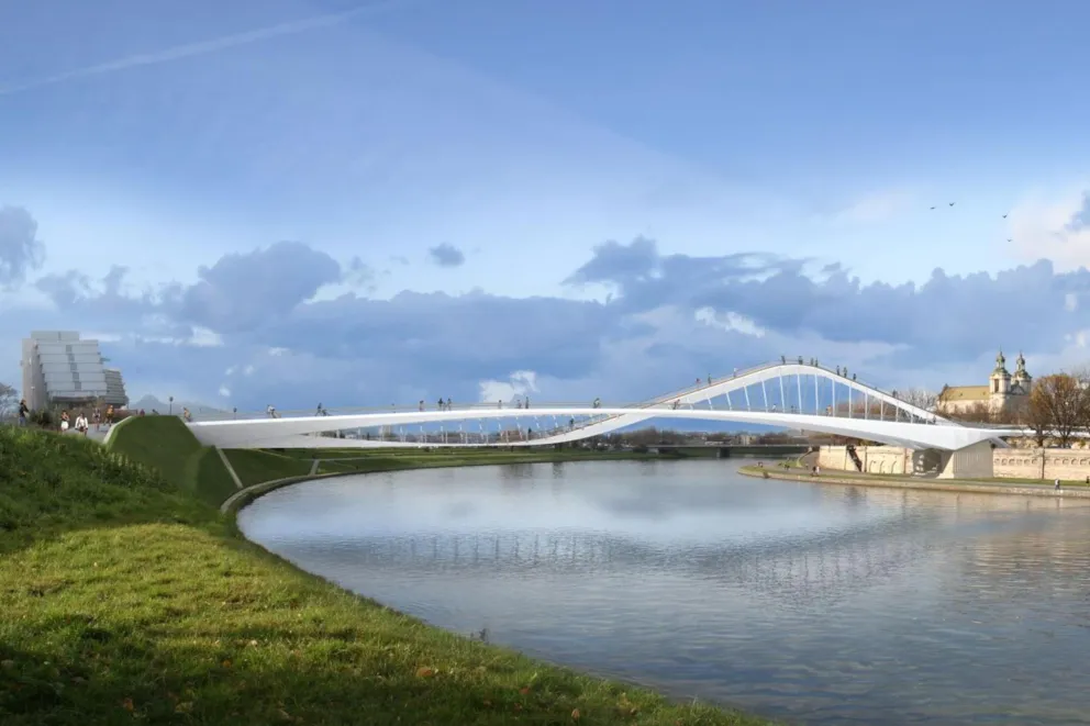 Kładka łącząca Kazimierz i Ludwinów – są zmiany w projekcie