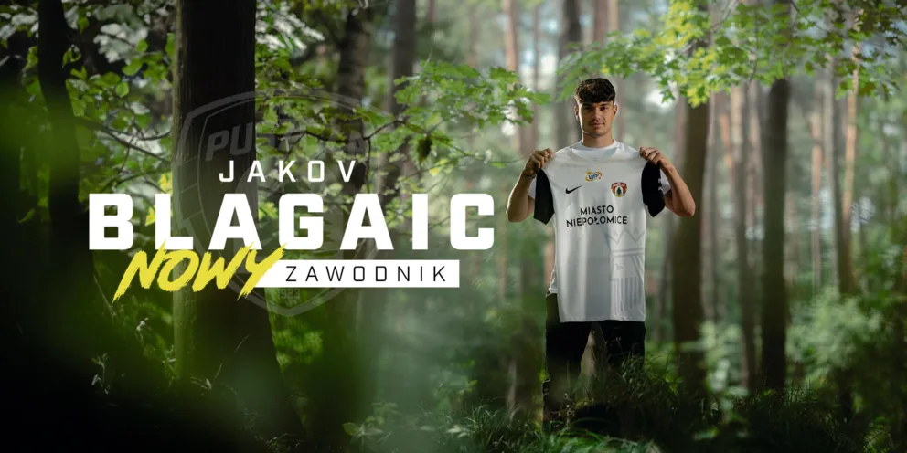 Jakov Blagaić nowym piłkarzem Puszczy Niepołomice.