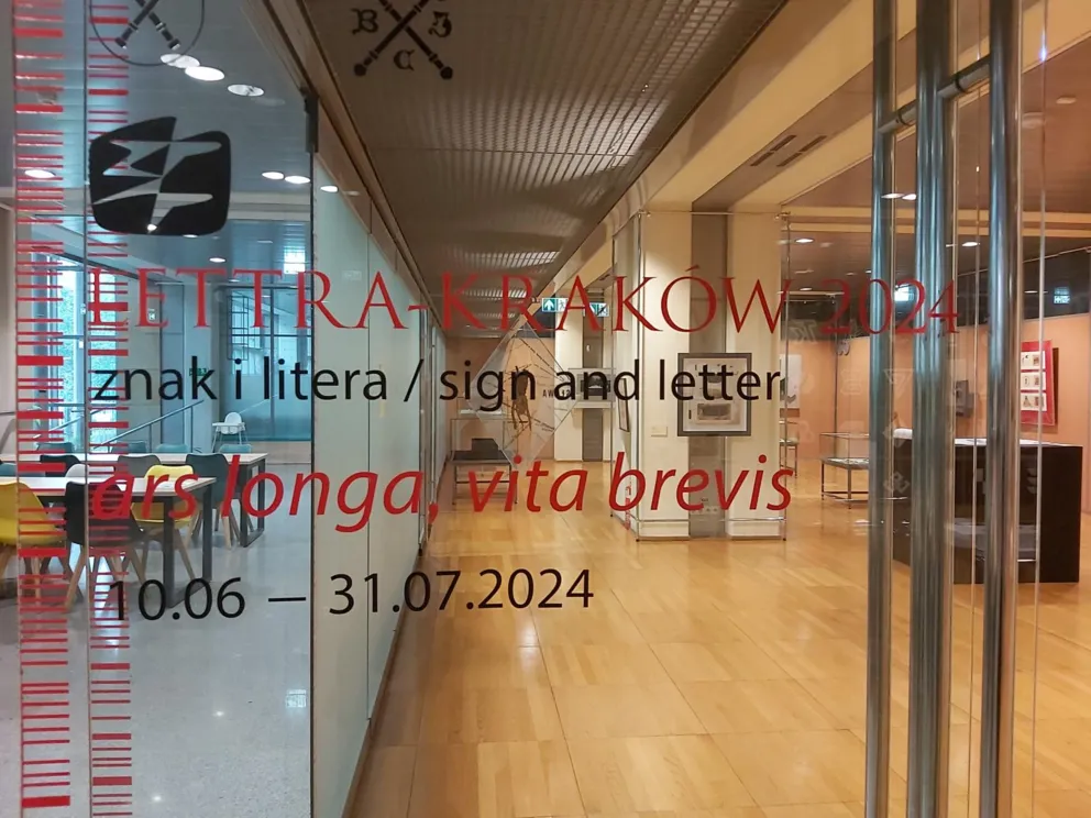 "LETTRA Kraków 2024, znak i litera " w Bibliotece Jagiellońskiej 