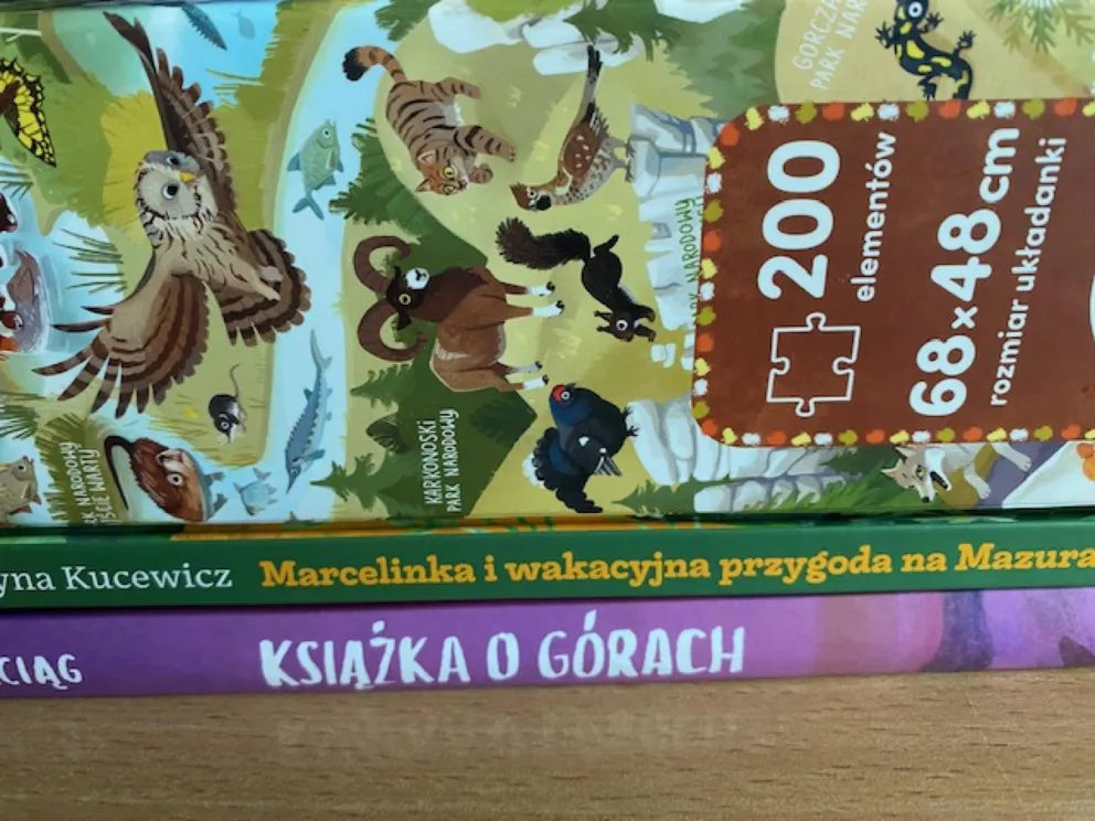 Marcelinka, kury, góry i parki narodowe. Alfabet na wakacjach 4.8.24