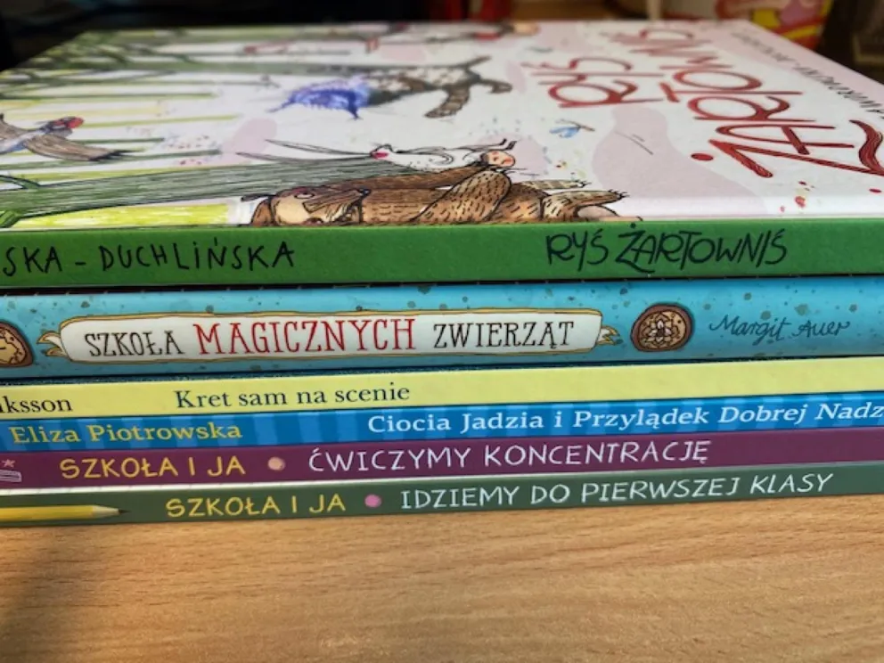 Idziemy do pierwszej klasy, ciocia Jadzia, kret, ryś i magiczne zwierzęta. Alfabet 1.9.24