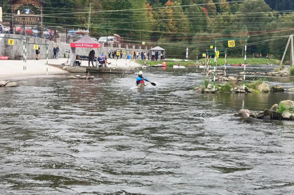Krakowianie na podium w zjeździe kajakowym i sprincie górskim