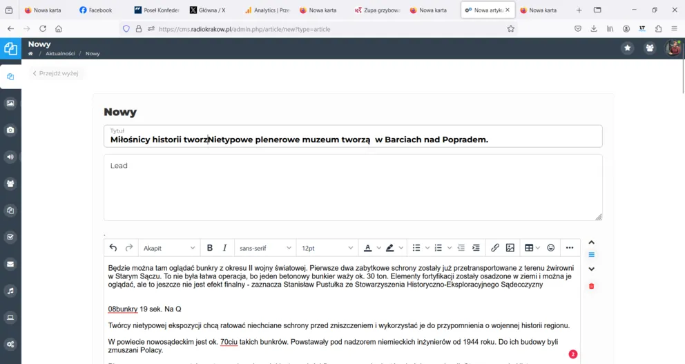 Miłośnicy historii będą zachwyceni. Nietypowe plenerowe muzeum powstaje w Barciach nad Popradem