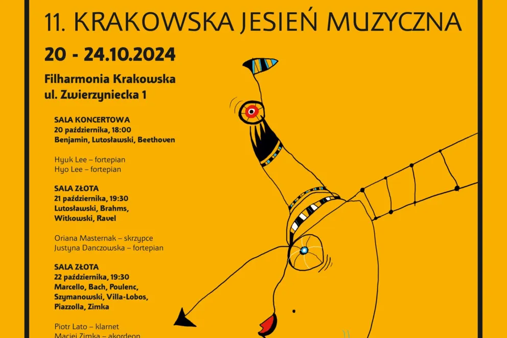 Rozpoczyna się święto kameralnej muzyki klasycznej w Krakowie - przed nami 11. Krakowska Jesień Muzyczna