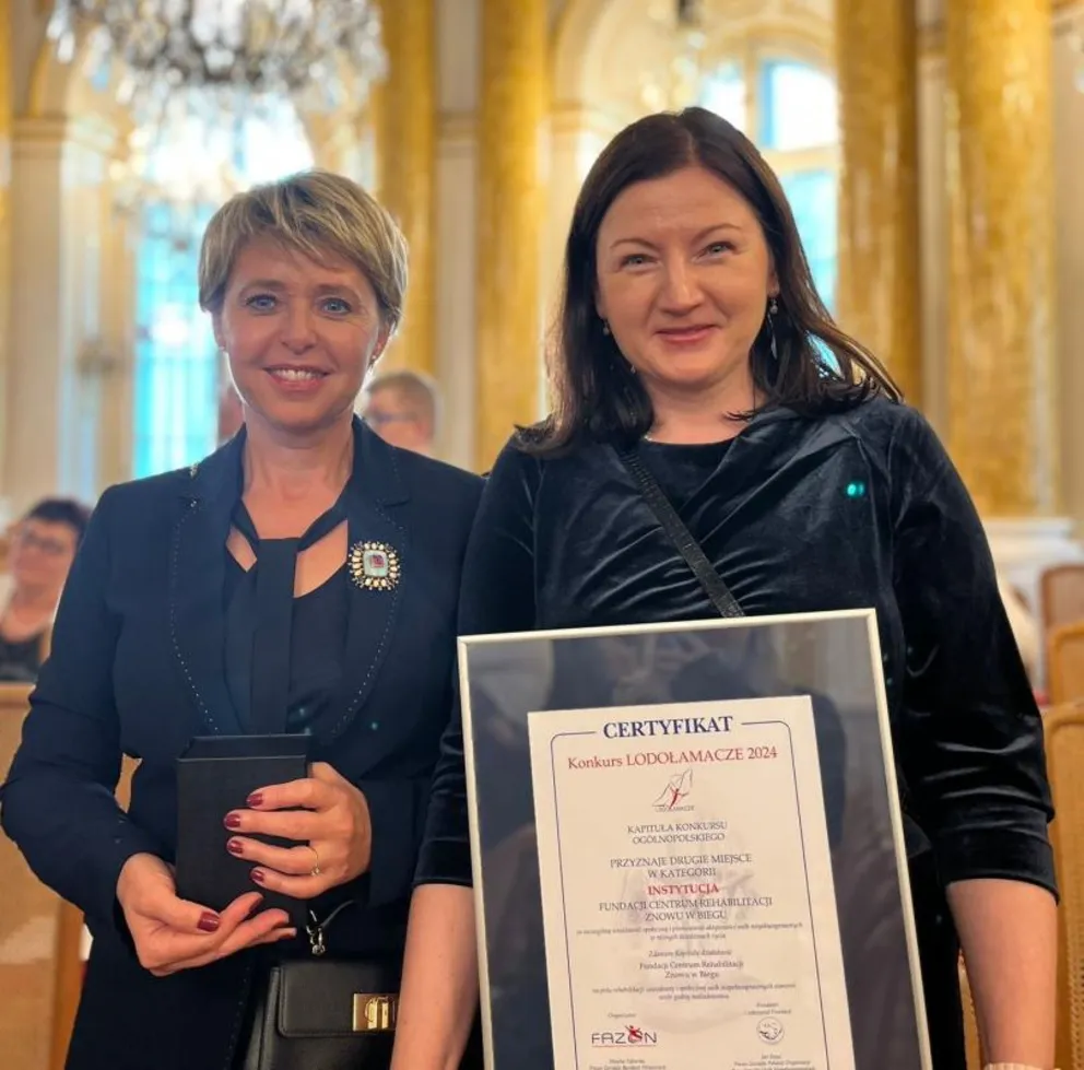Nagroda "Lodołamacze" dla krakowskiego Centrum Rehabilitacji "Znowu w Biegu"
