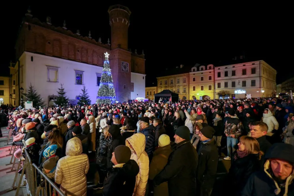 Tarnów przywitał nowy rok podczas koncertu na Rynku 