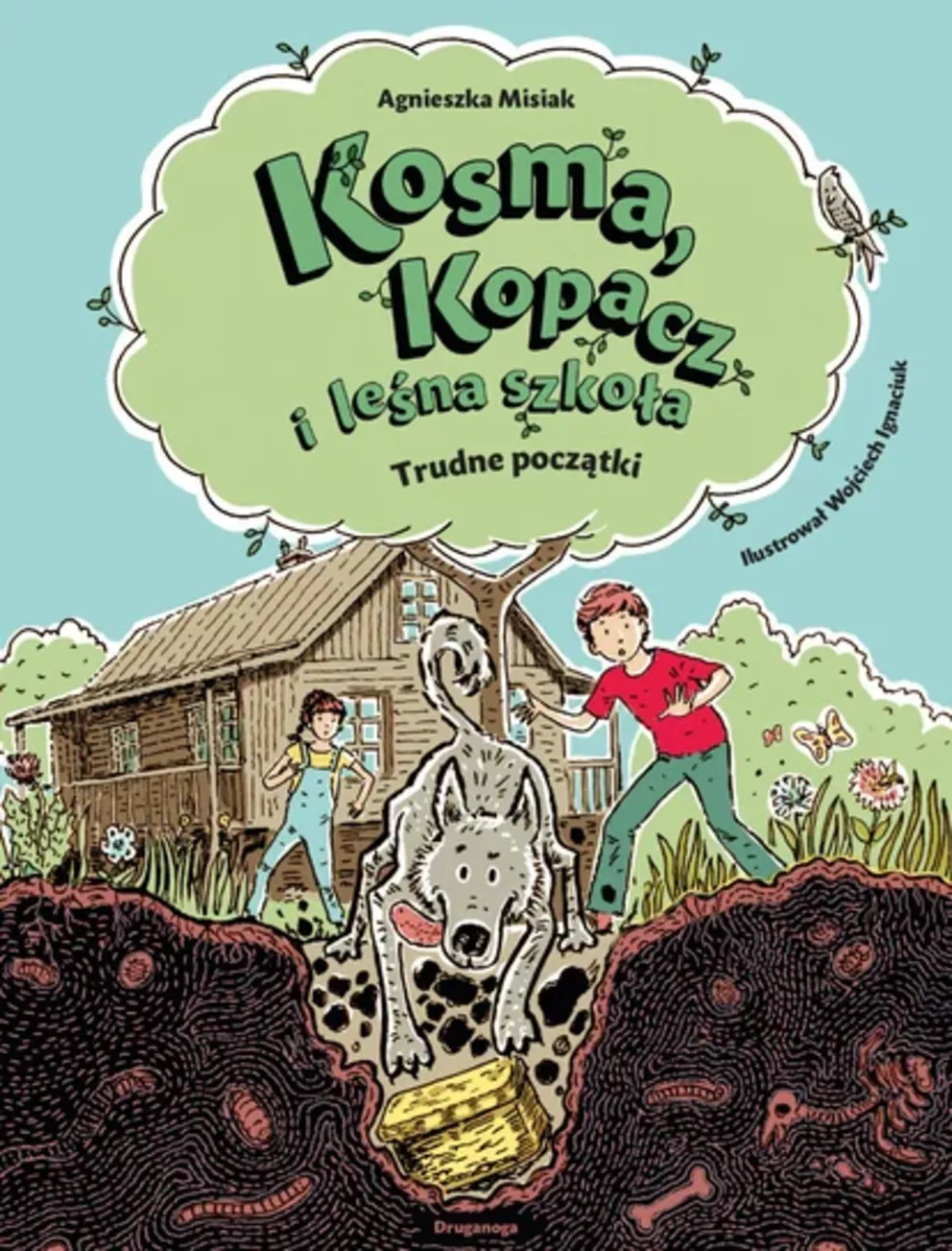 Książkowy niekalendarz, Kosma i Biuro dzieci znalezionych. Alfabet 26.01.25.