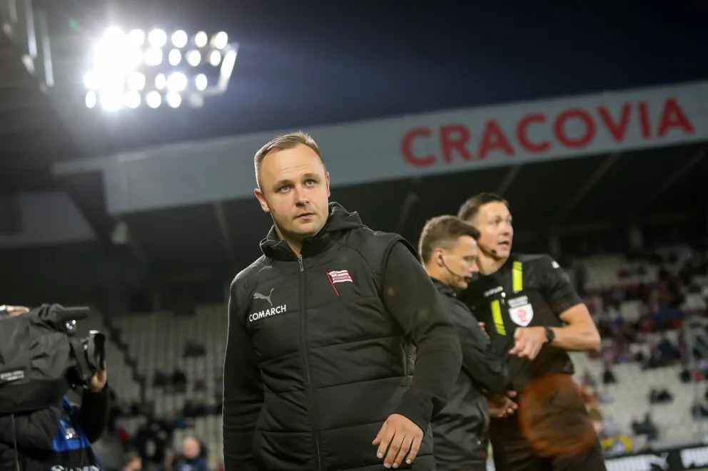Trener Cracovii: musimy udźwignąć presję