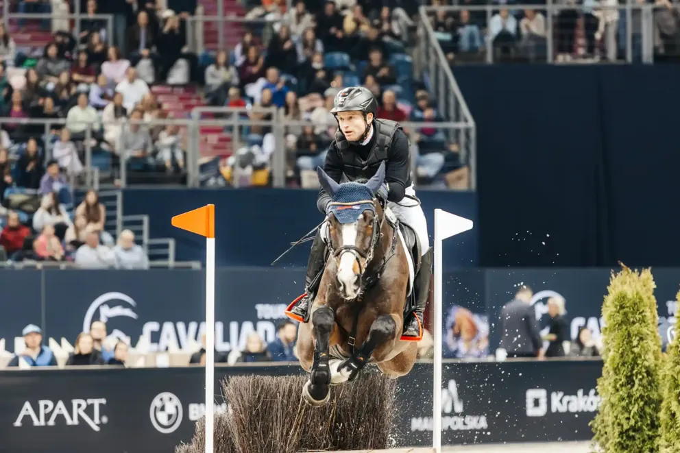 Cavaliada: Czech Opatrny wygrał konkurs Średniej Rundy w Krakowie