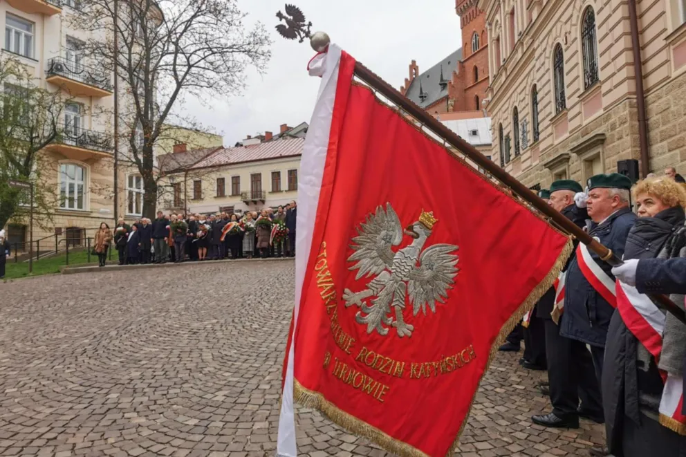Tarnów uczcił 85. rocznicę zbrodni katyńskiej