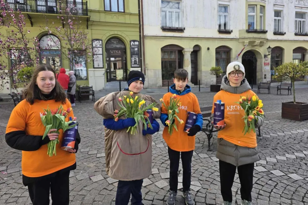 Tarnów: kwiaty za datek. Mieszkańcy wspierają hospicjum
