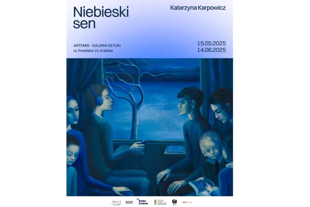 Wystawa malarstwa Katarzyny Karpowicz "Niebieski sen" 15.05 - 14.06 Galeria ARTEMIS