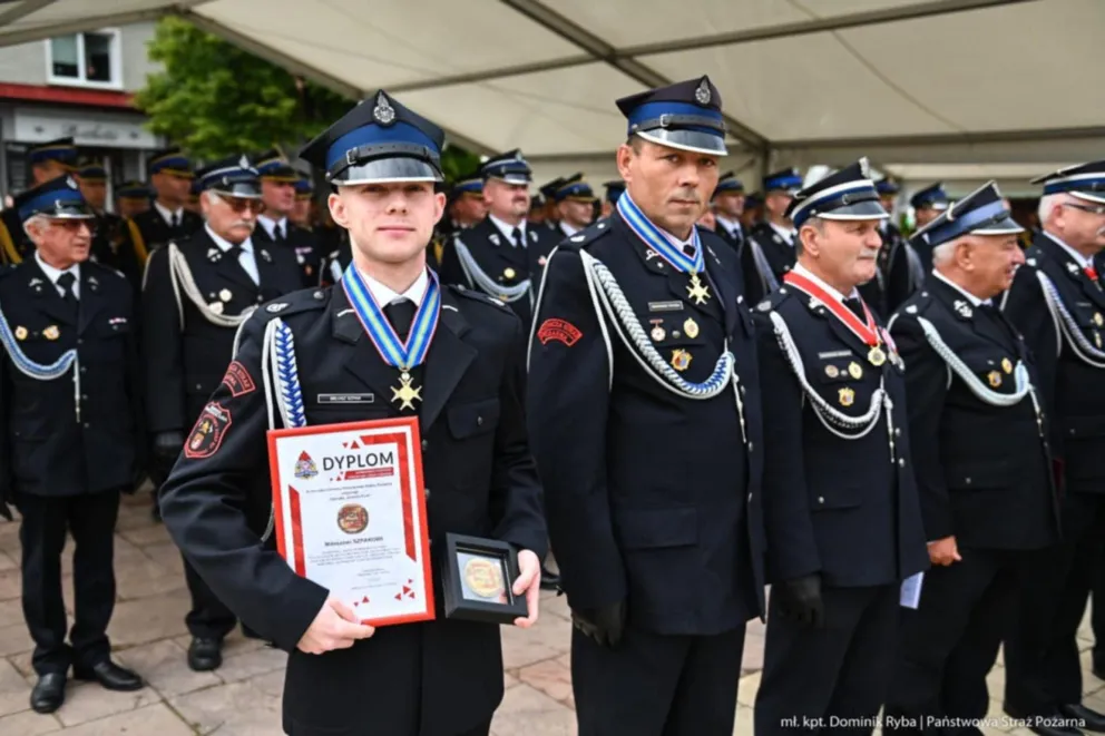 Bohaterscy druhowie z Małopolski uhonorowani podczas wojewódzkich obchodów Dnia Strażaka