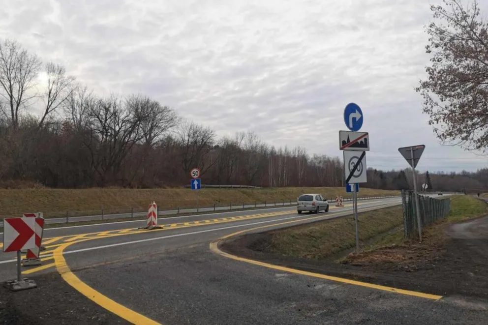 Nietypowy wjazd na południową obwodnicę Tarnowa tylko do końca wakacji