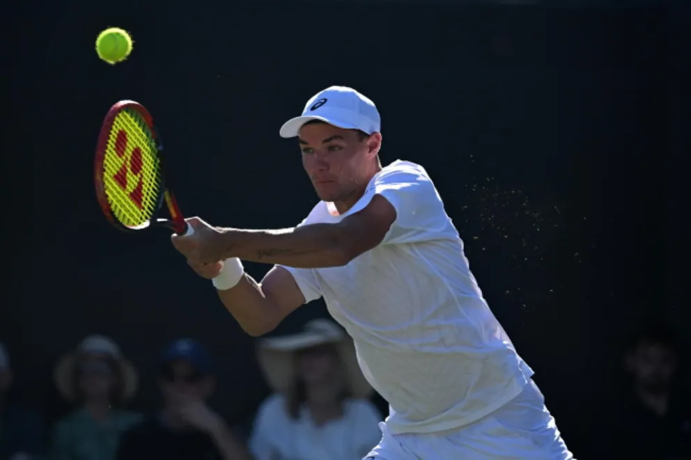 Wimbledon: Kamil Majchrzak zagra w środę, jeśli pozwoli pogoda