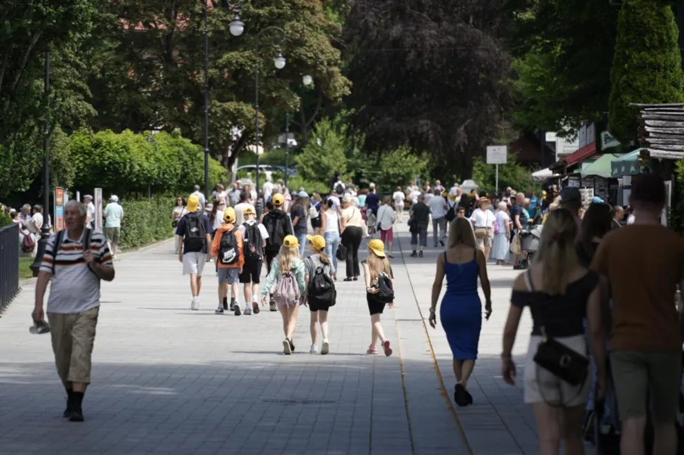 Słoneczna sobota w Małopolsce, odpoczywamy od upałów
