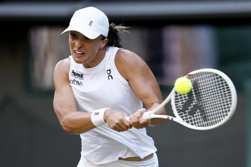 Iga  w ćwierćfinale Wimbledonu!