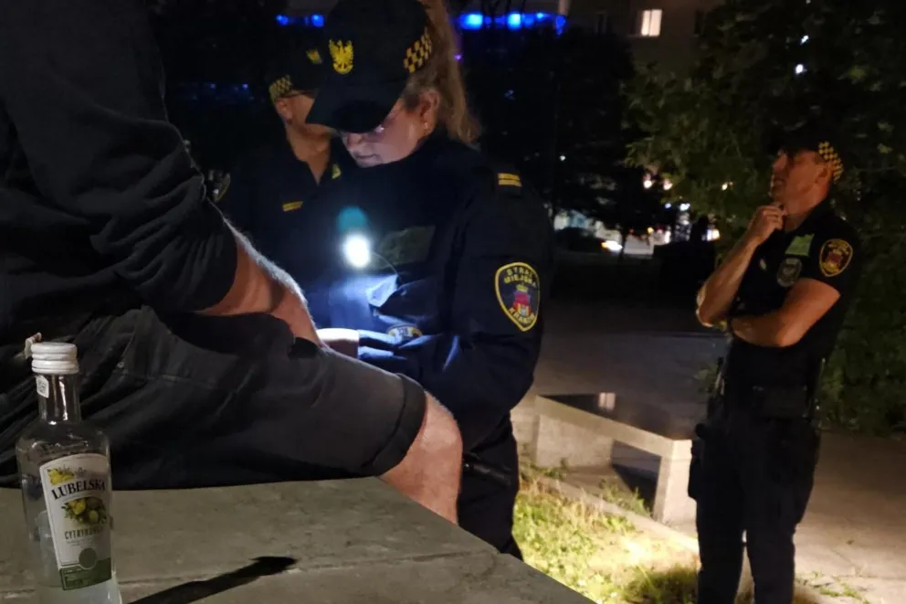 Nocne działania w Krakowie. 107 mandatów, 87 pouczeń i 7 wniosków do sądu o ukaranie