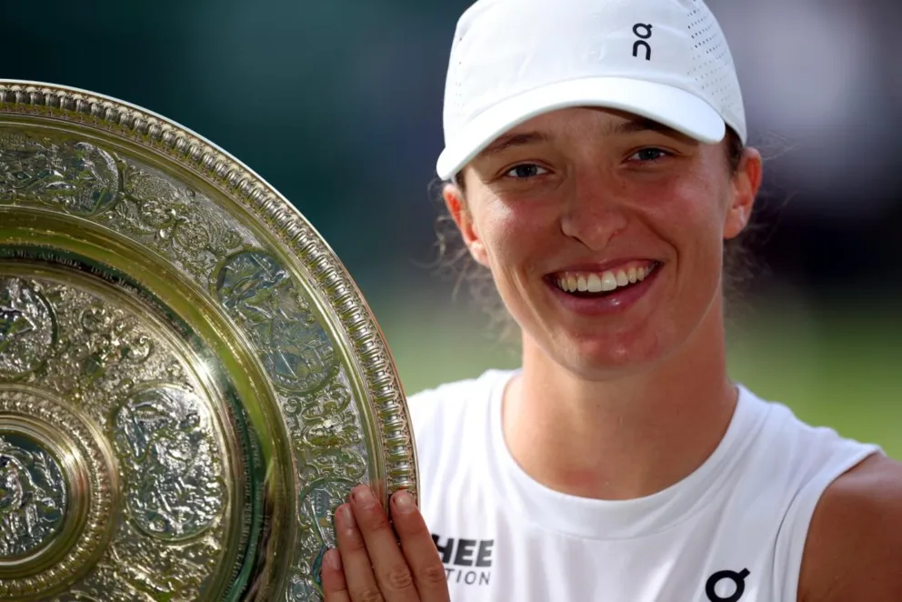 Brawo Iga! Świątek po raz pierwszy w karierze zwyciężyła w wielkoszlemowym Wimbledonie
