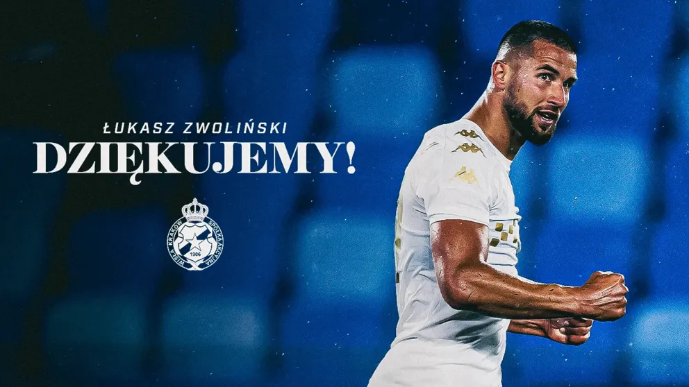 Łukasz Zwoliński odchodzi z Wisły Kraków.