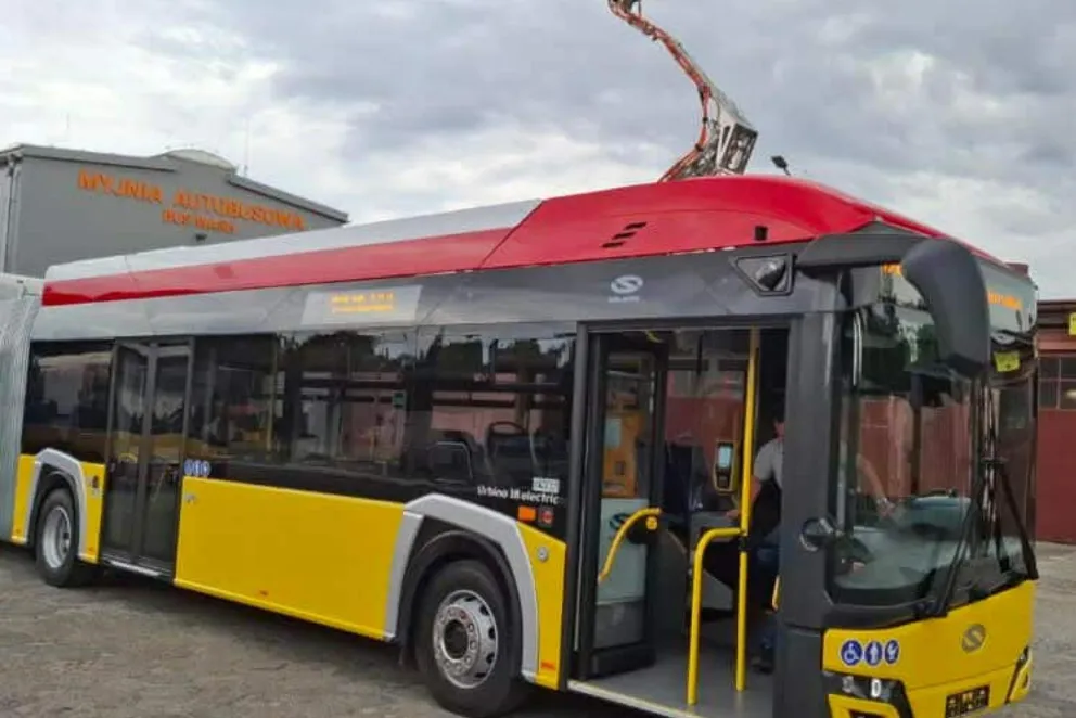 Do Oświęcimia przyjechał pierwszy z dziewięciu nowych autobusów elektrycznych