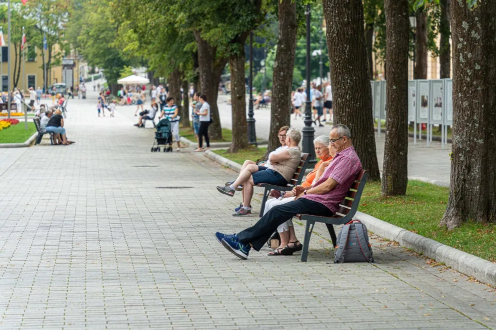 W lipcu w Krynicy turystów mniej. Winna pogoda i zagranicze wyjazdy