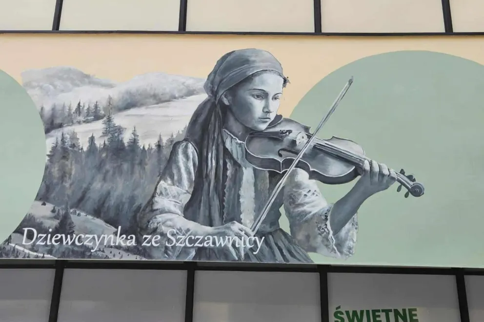  W centrum Szczawnicy można oglądać nowy mural