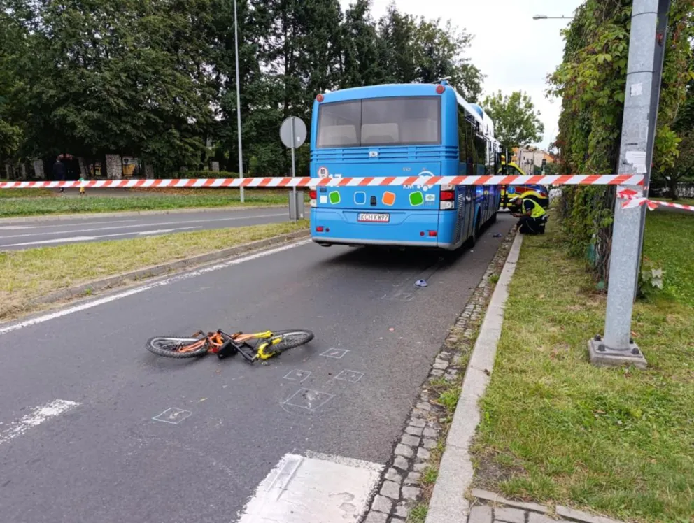 Tragiczny wypadek w Chrzanowie. 5-latek zginął pod kołami autobusu