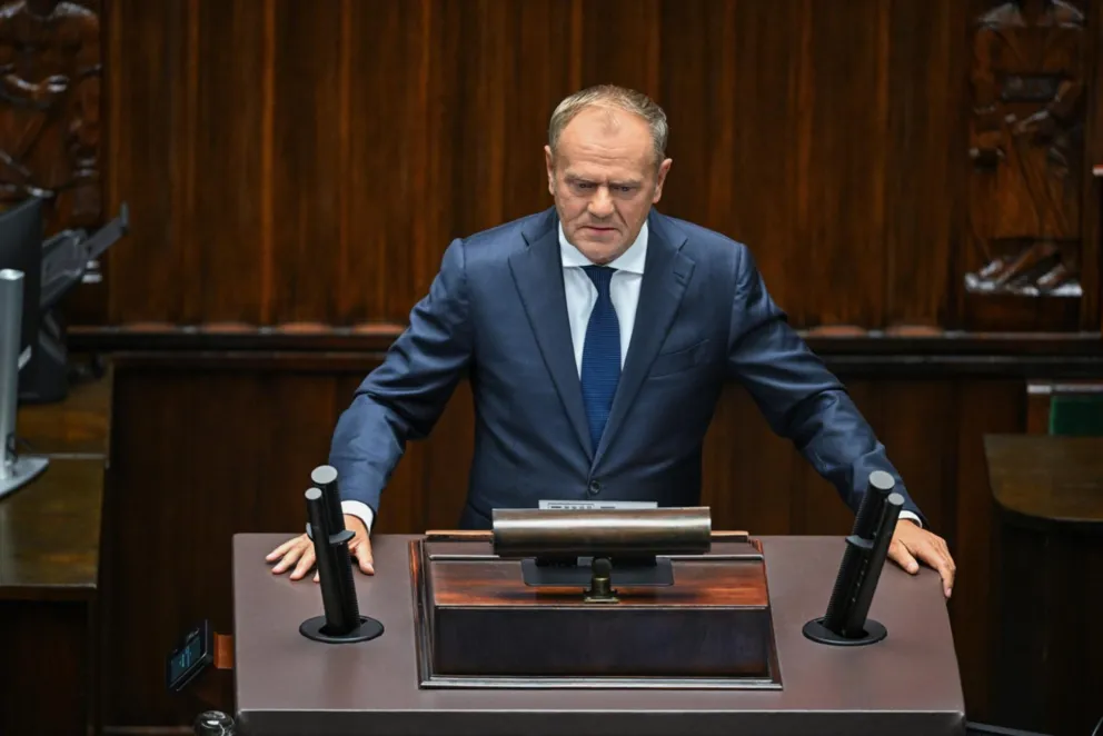 Premier: naruszenia polskiej przestrzeni trwały całą noc