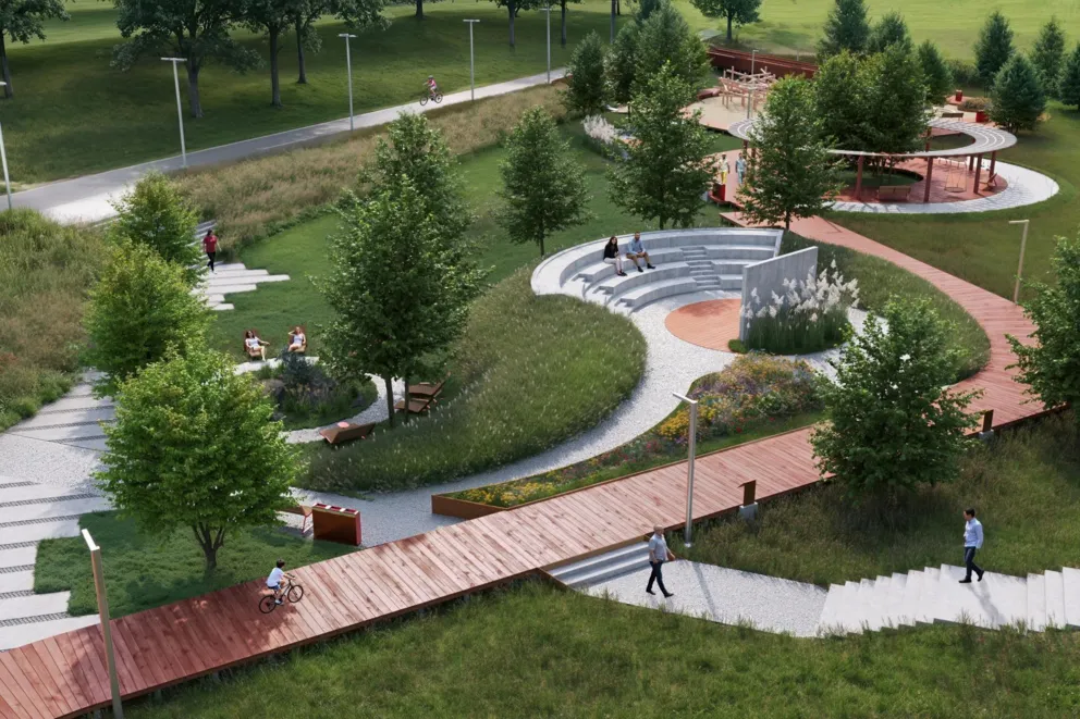 W Trzebini powstanie pierwszy park z prawdziwego zdarzenia. WIZUALIZACJE