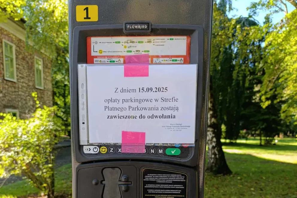 Miesiąc bez opłat za parkowanie w centrum Chrzanowa. Powód bardzo prozaiczny