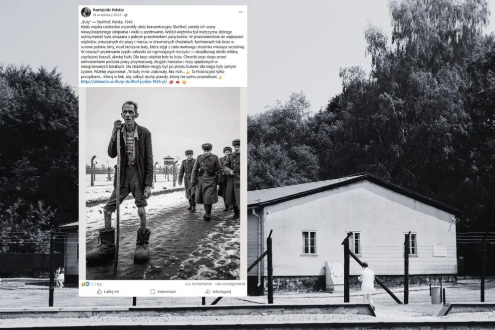 AI po raz kolejny fałszuje historię obozów koncentracyjnych. Muzeum Stutthof ostrzega