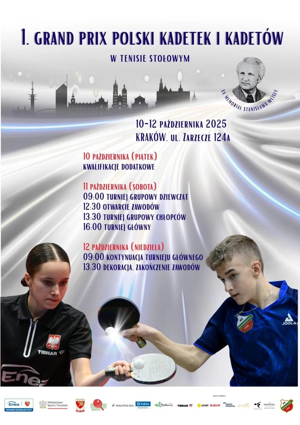 GRAND PRIX Polski kadetów w tenisie stołowym 