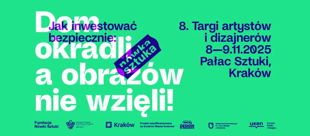 Święto sztuki i designu. Po raz 8. w Krakowie zaprezentują się artyści z całej Polski