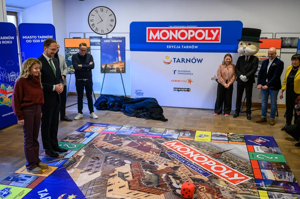 Tarnów oficjalnie wszedł do gry planszowej Monopoly. ZDJĘCIA