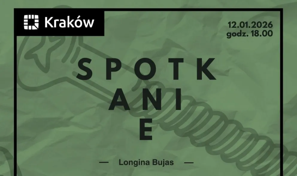 Spotkanie autorskie z Longiną Bujas połączone z promocją jej najnowszego tomu poezji „Śrubki”.
