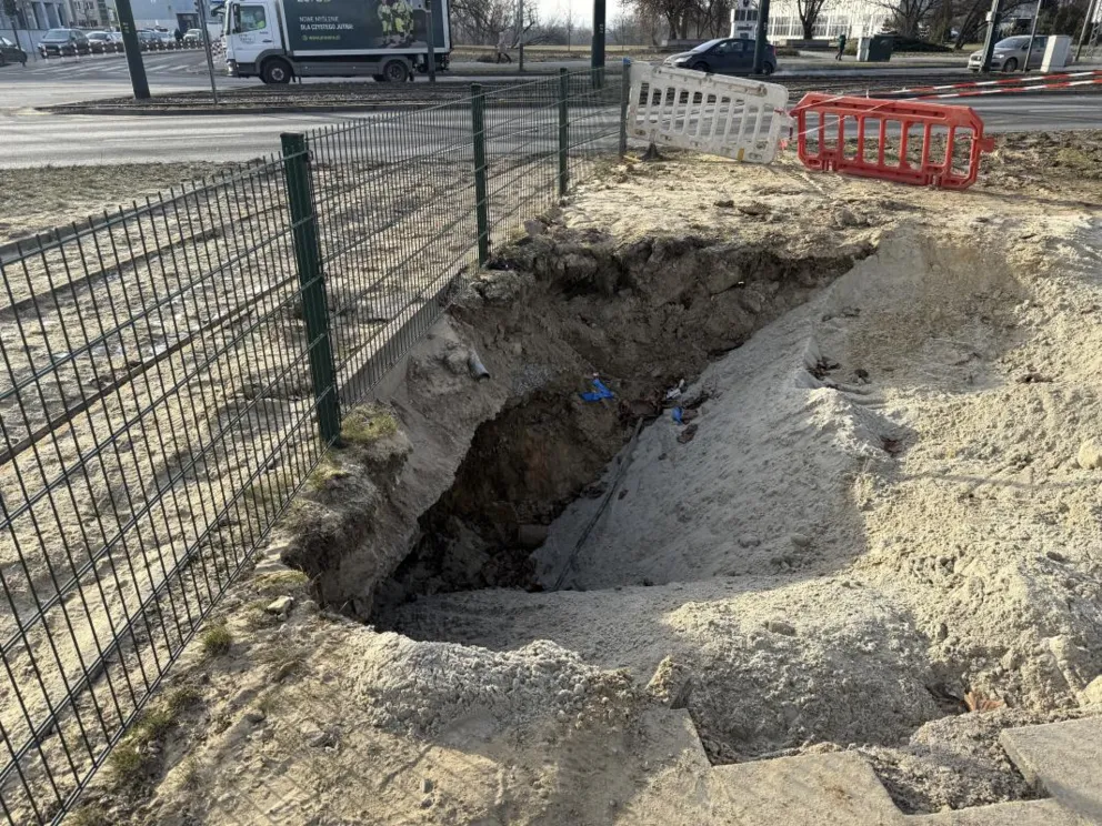 Plac Centralny w Nowej Hucie: część torowiska zamknięta do odwołania