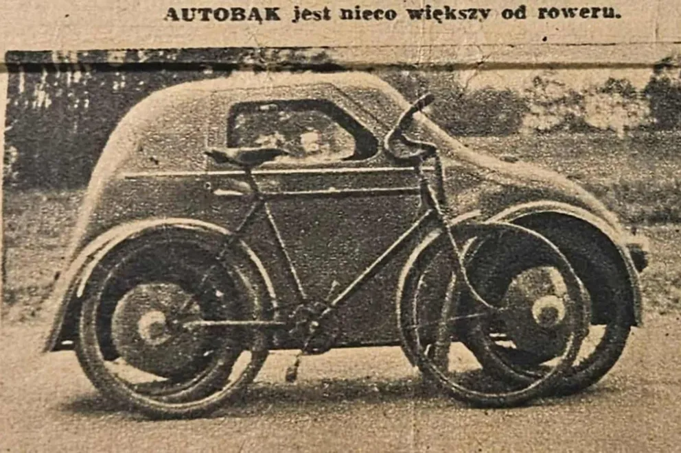 Najmniejsze auto świata zaparkowało w Chrzanowie. Trwają prace nad repliką "Autobąka"