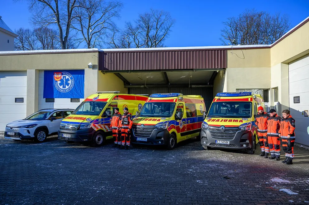 Nowe ambulanse i więcej zespołów. Duże zmiany w tarnowskim pogotowiu
