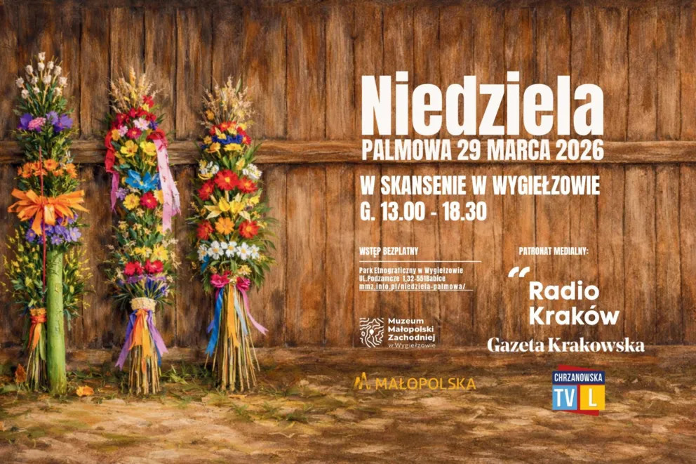 Niedziela Palmowa w Skansenie w Wygiełzowie