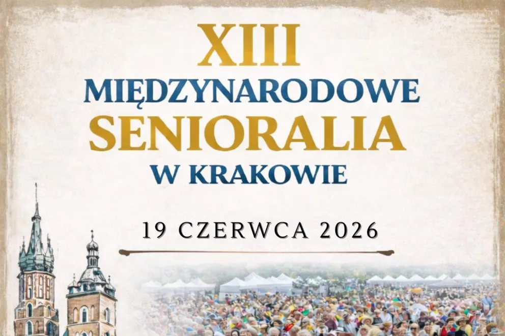 XIII Międzynarodowe Senioralia w Krakowie 2026  - Największa Impreza Seniorska w Europie!