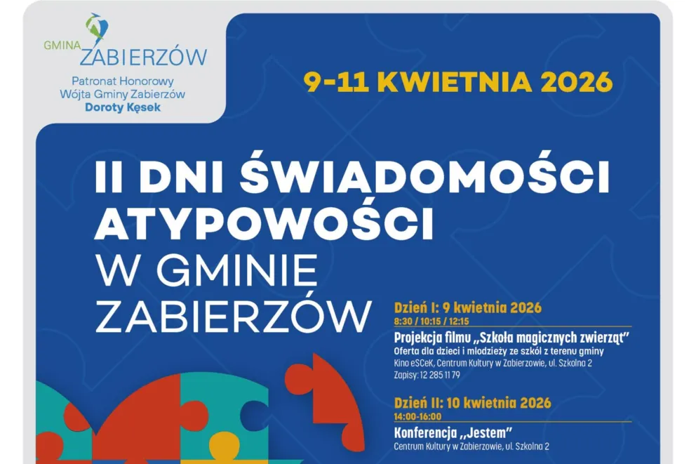 PIKNIK Z OKAZJI II DNI ŚWIADOMOŚCI ATYPOWOŚCI W GMINIE ZABIERZÓW 