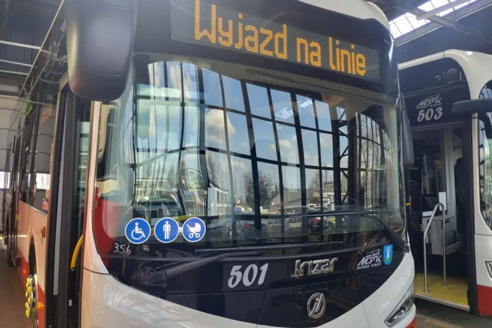 Nowe autobusy elektryczne w Nowym Sączu. Trzy już wożą pasażerów