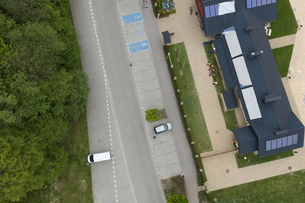 Parking przy basenach w Muszynie płatny