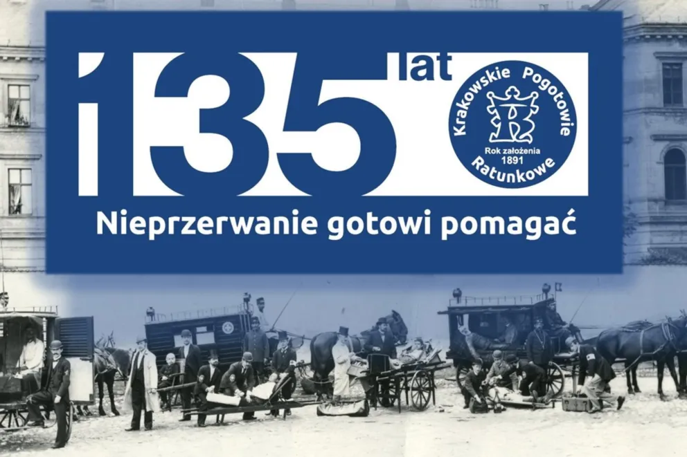 Jubileusz Krakowskiego Pogotowia Ratunkowego. 135 lat nieprzerwanie gotowi pomagać