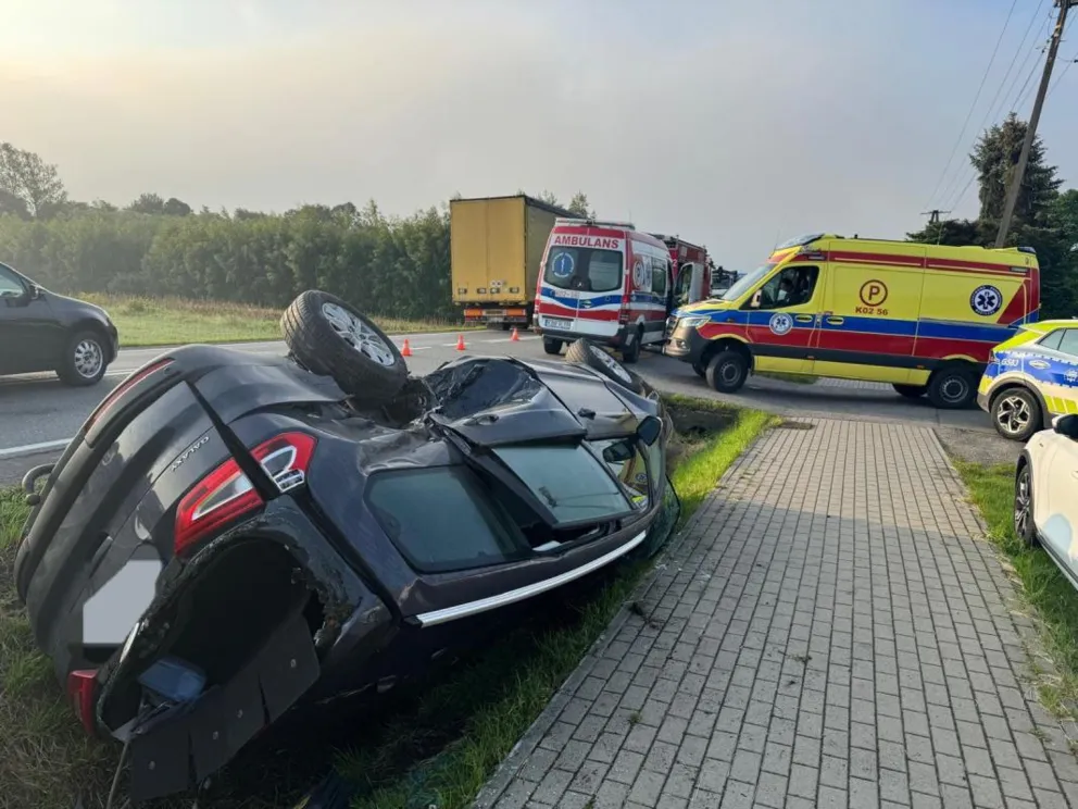 Wypadek na DK75 w Czchowie. Nie ma już utrudnień