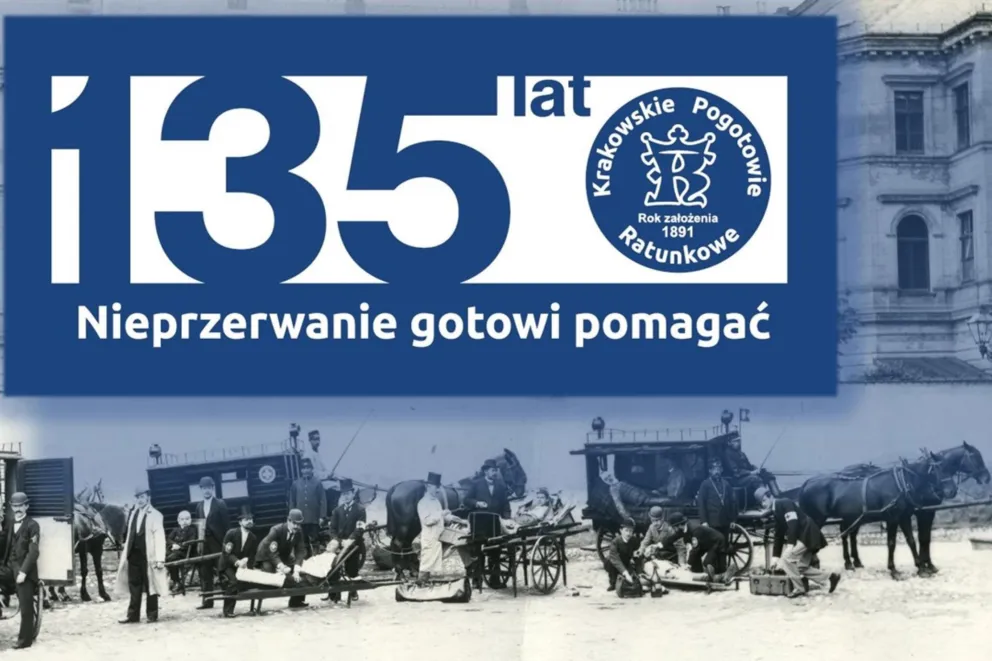 Jubileusz Krakowskiego Pogotowia Ratunkowego. 135 lat nieprzerwanie gotowi pomagać