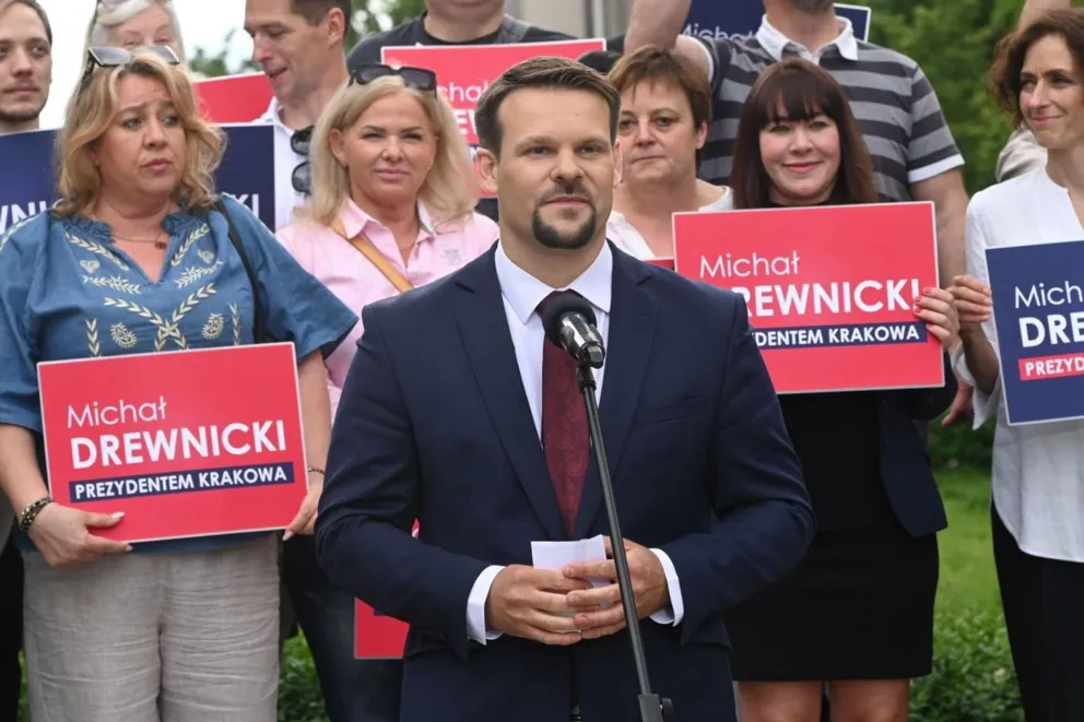 Michał Drewnicki, kandydat PiS na prezydenta Krakowa, chce zachować przemysłowy charakter Rybitw