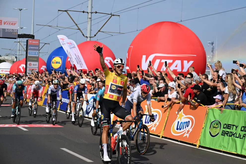 Włoch rządzi na trasie Tour  de Pologne
