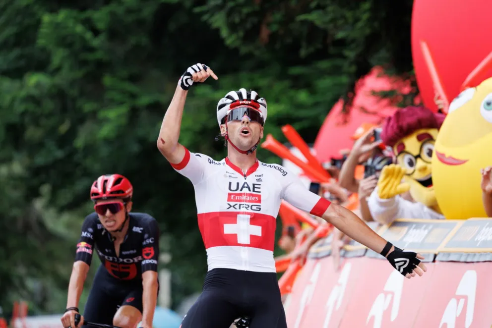 Pasjonujący finisz na górze Kocierz na mecie 5. etapu Tour de Pologne